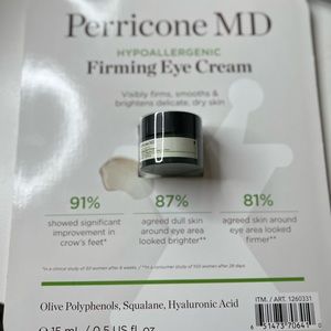COPY - COPY - Eye Cream Perricone MD , hypoallergenic